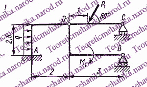 Рисунок задания для работы 1-го варианта С4
