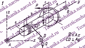 Рисунок задания для работы 1-го варианта С7