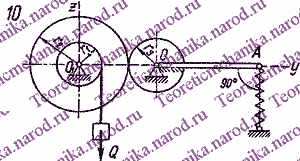 Рисунок задания для работы 10-го варианта Д14