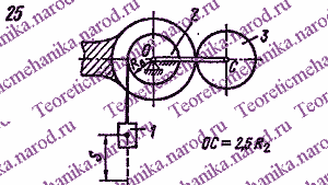 Рисунок задания для работы 25-го варианта Д10